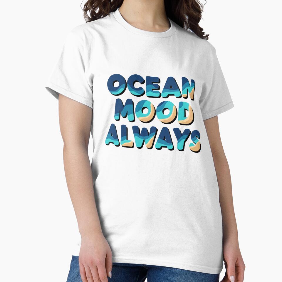 Ocean Mood Always – Coastal Identity Typography Design by Sea Gem