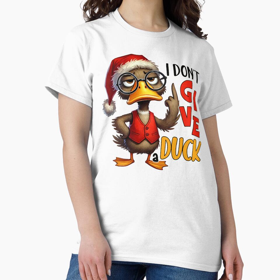 Christmas Duck i dont give a duck by MaggiLars