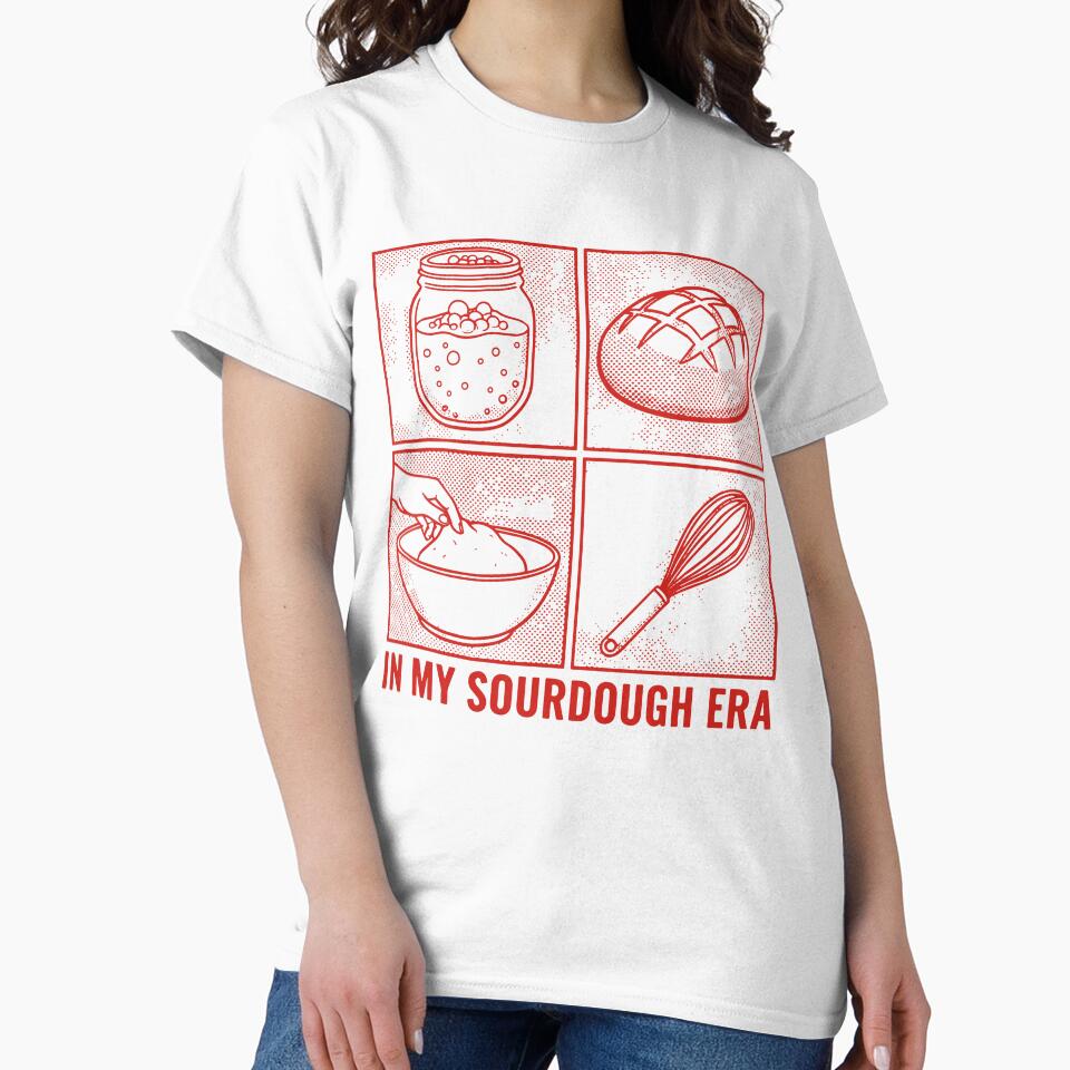 Sourdough Era Bread Baking Sourdough Starter Jar by LuminOrb