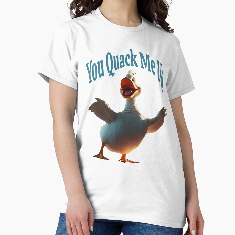 You Quack Me Up Silly Duck by Sachie's Studio