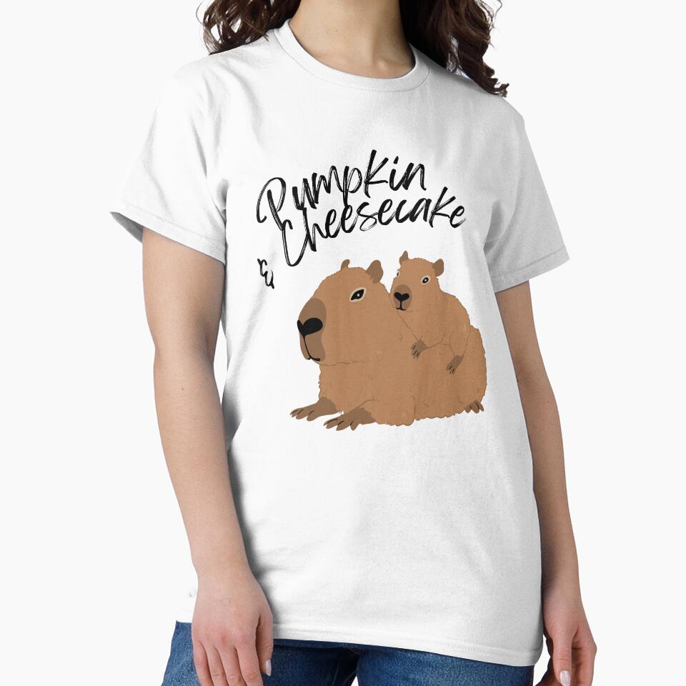 Pumpkin & Cheesecake the Capybara by DarkWingsWild