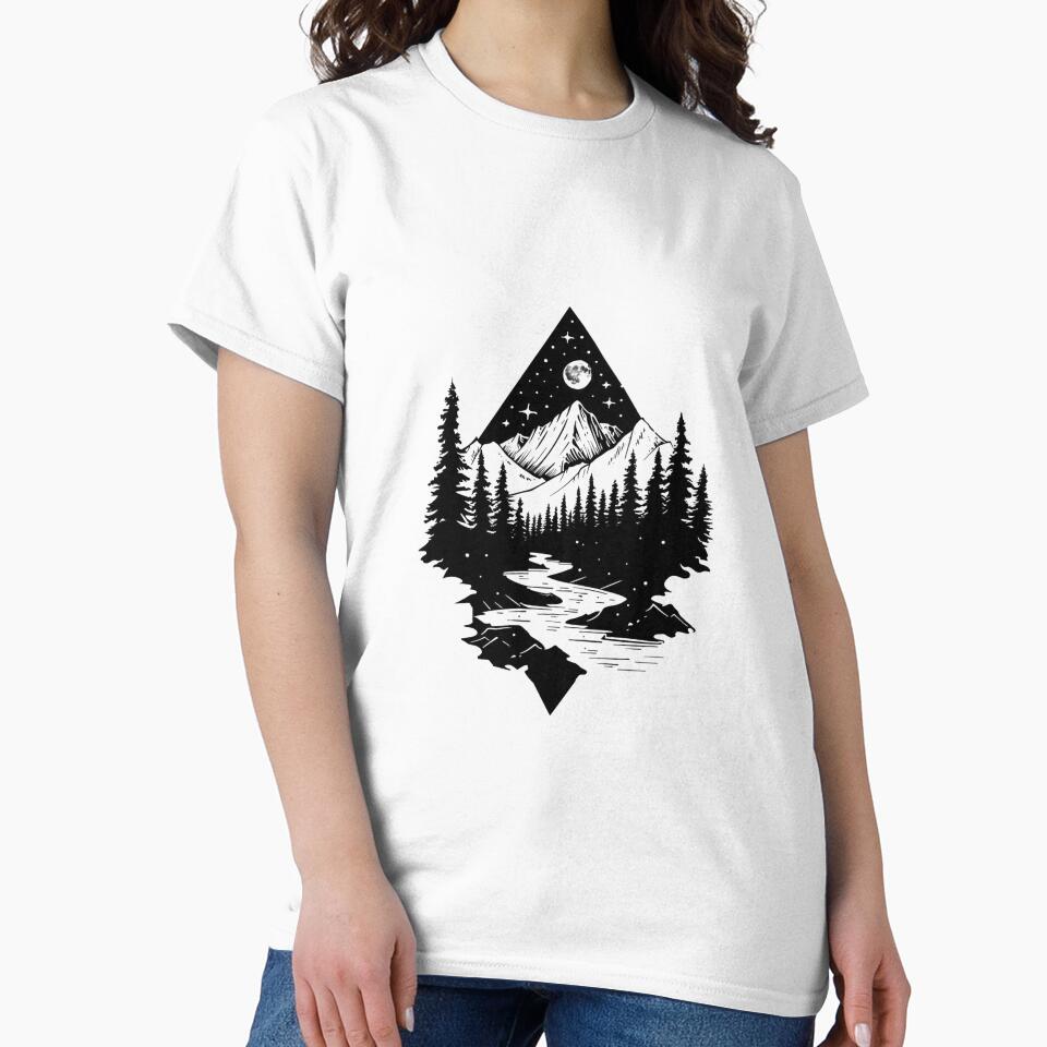 Mountains Night by NicolasGlowArt