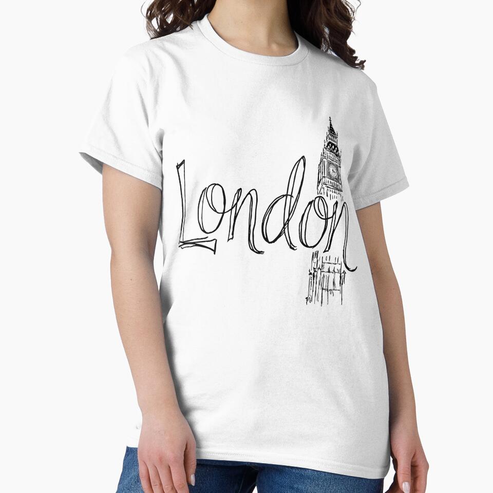 London big ben line art by FloFlo8468