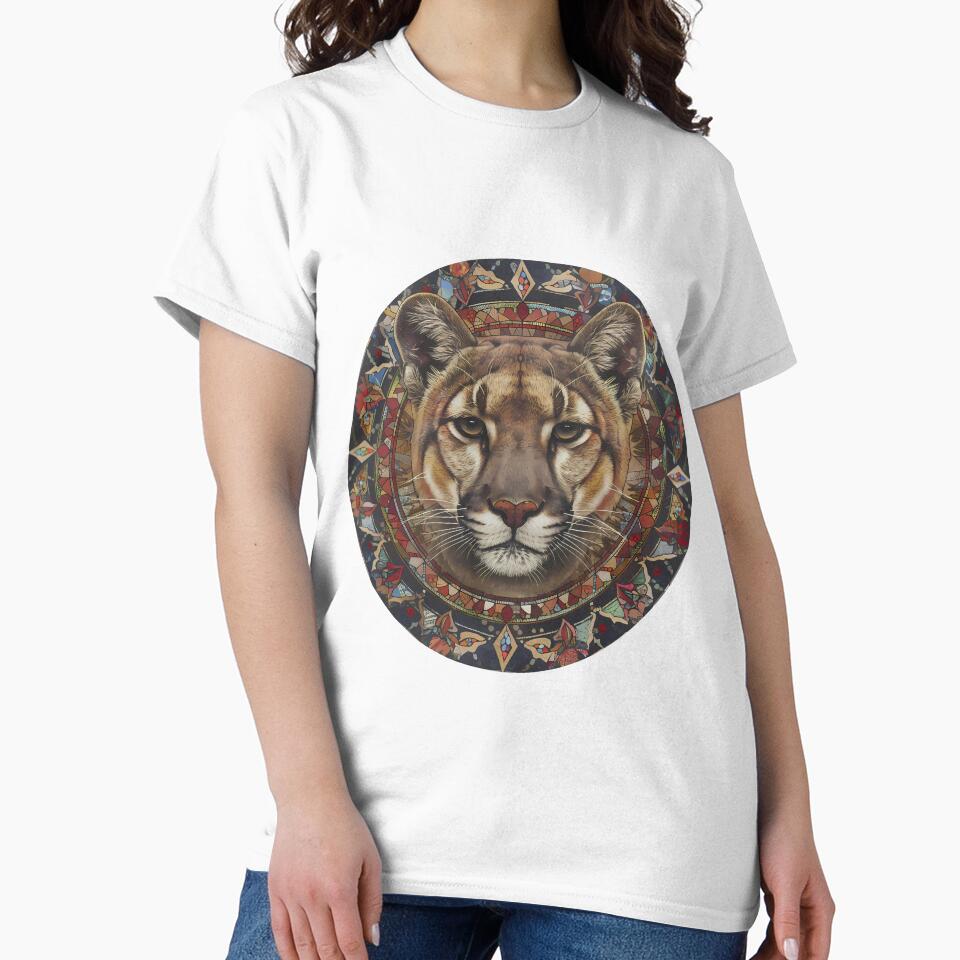 Mandala - Cougar by aleibanez Unisex