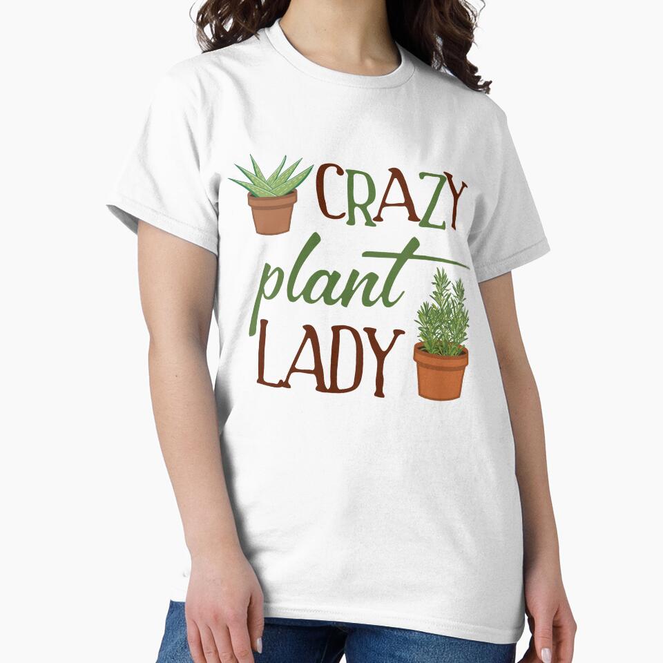 Crazy Plant Lady Plant Lover Quote by ThisIsMugLife