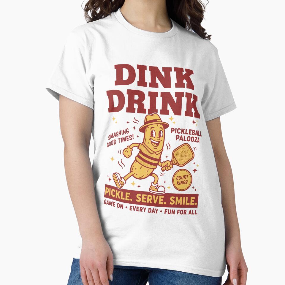 Pickleball Funny Player Dink Drink Love Pickleball by LuminOrb