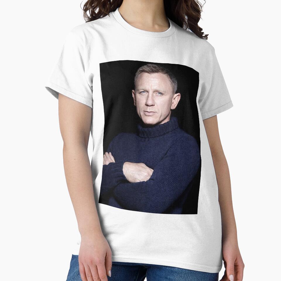 Women Men Daniel Craig Poster Retro Vintage by Caylabosco1805
