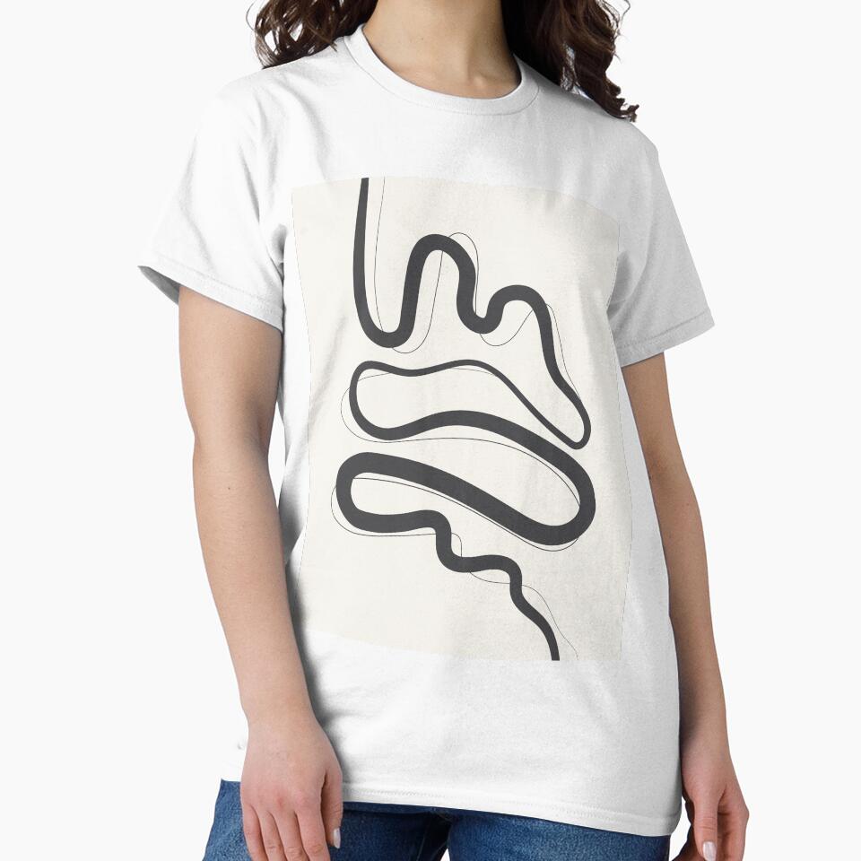 Minimalist Abstract Line Art 07-01 by PAPER MOON art & design