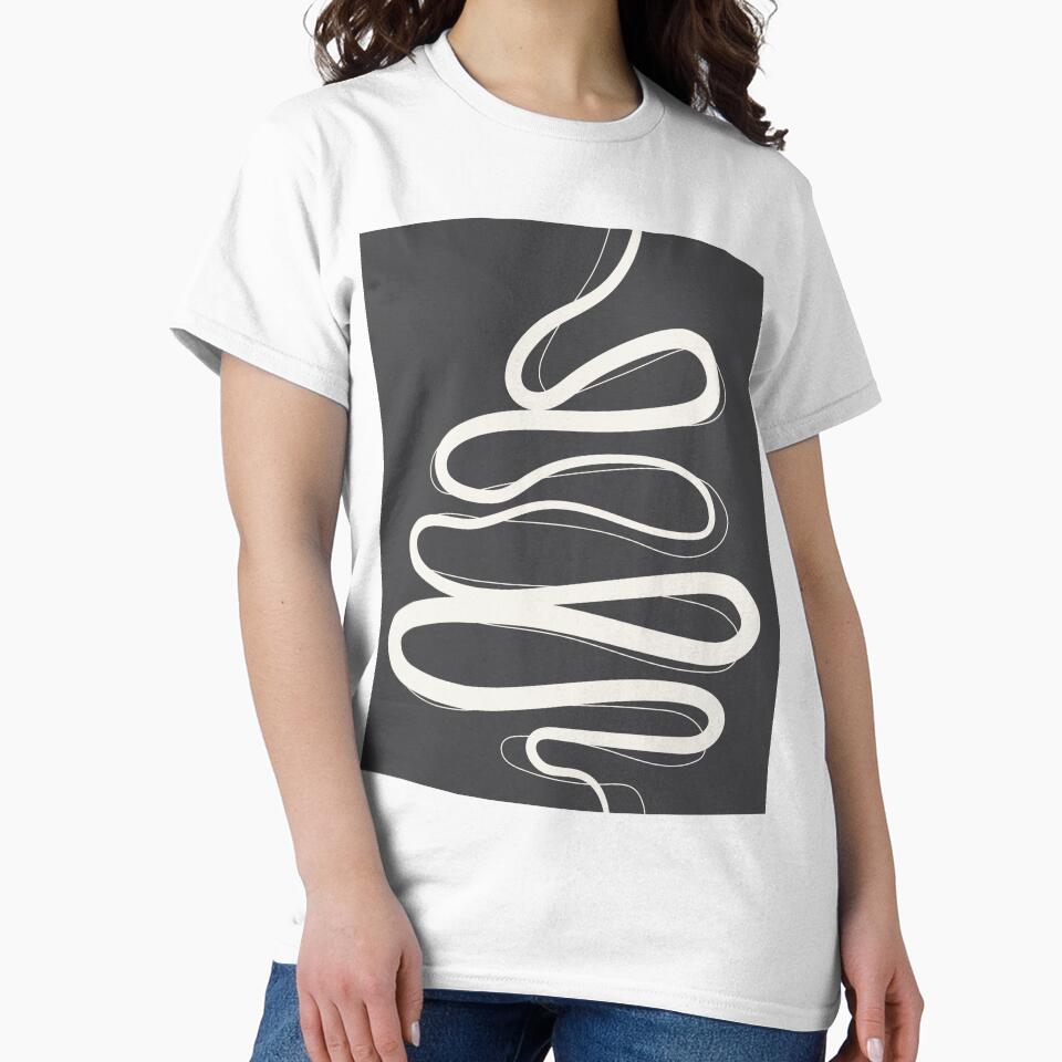 Minimalist Abstract Line Art 08-02 by PAPER MOON art & design