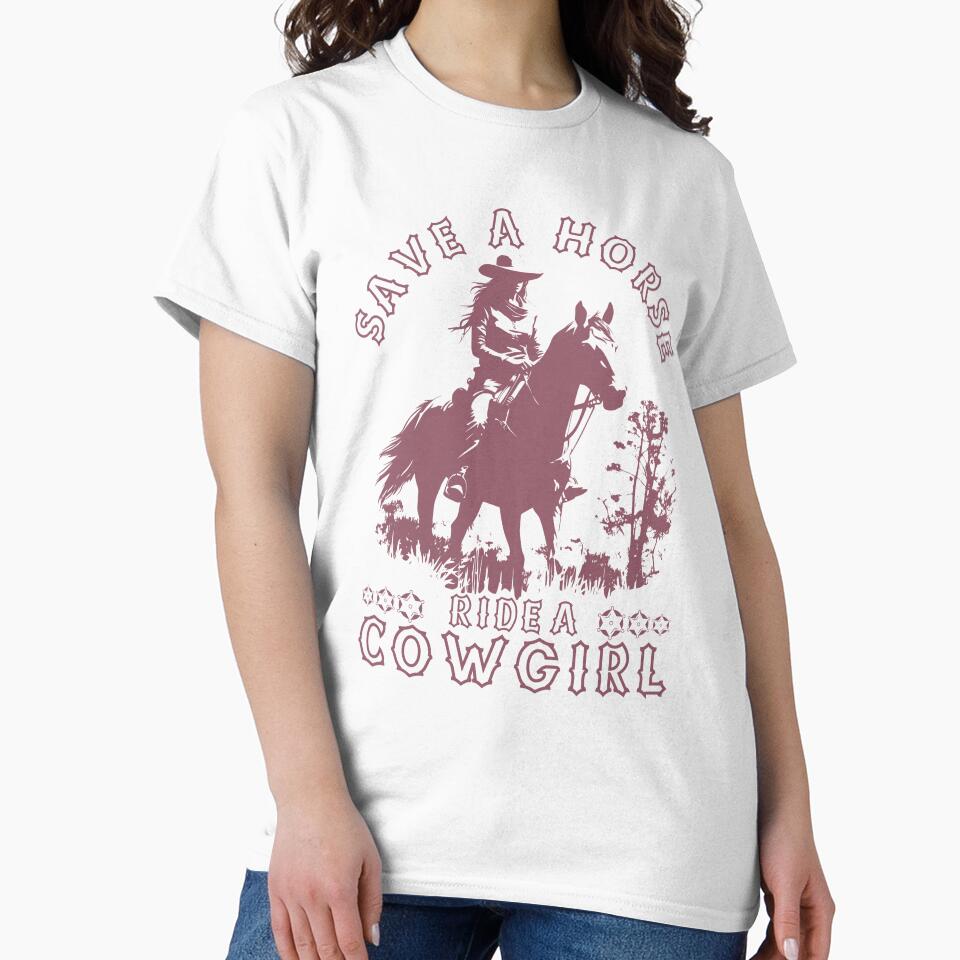 Save a Horse Ride a Cowgirl by BelkaMed