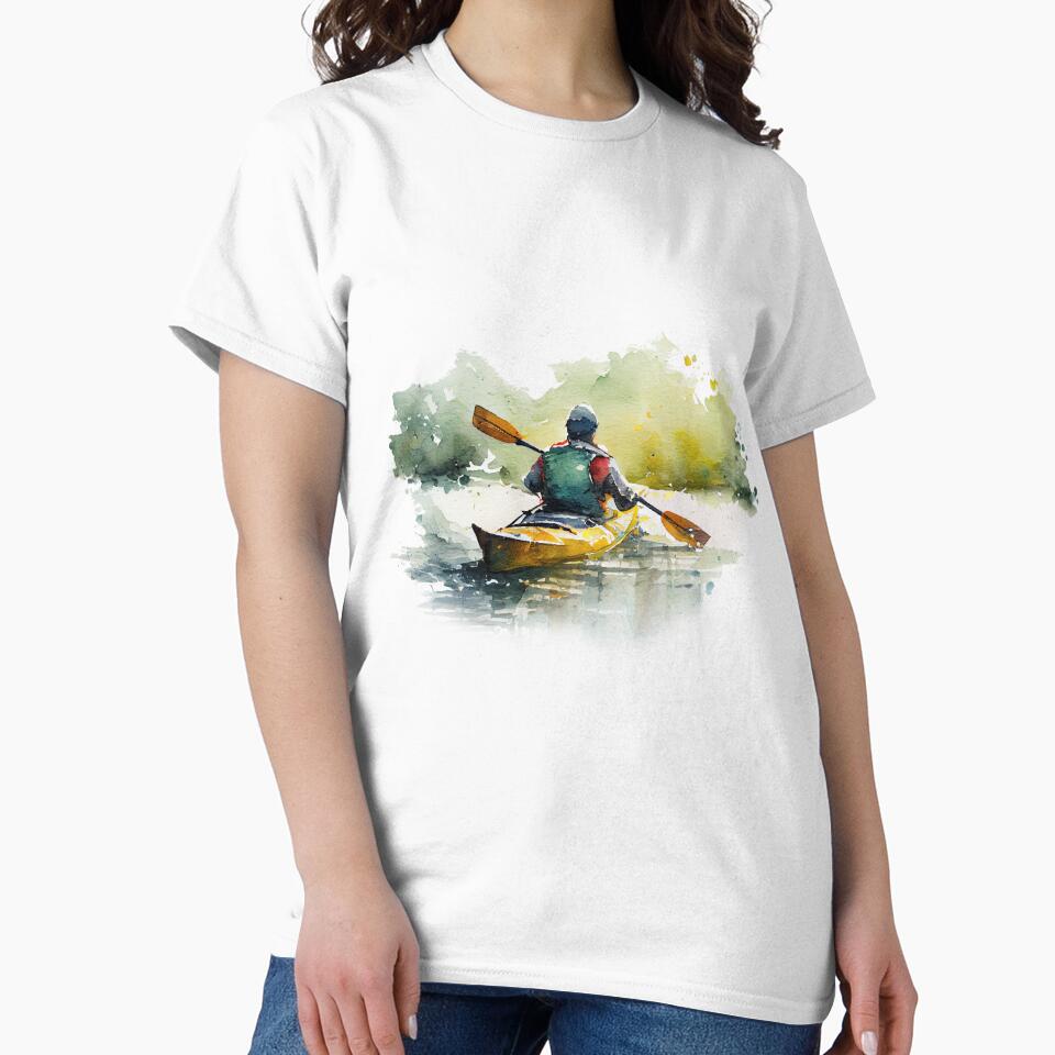 river kayaking by Paninato Unisex