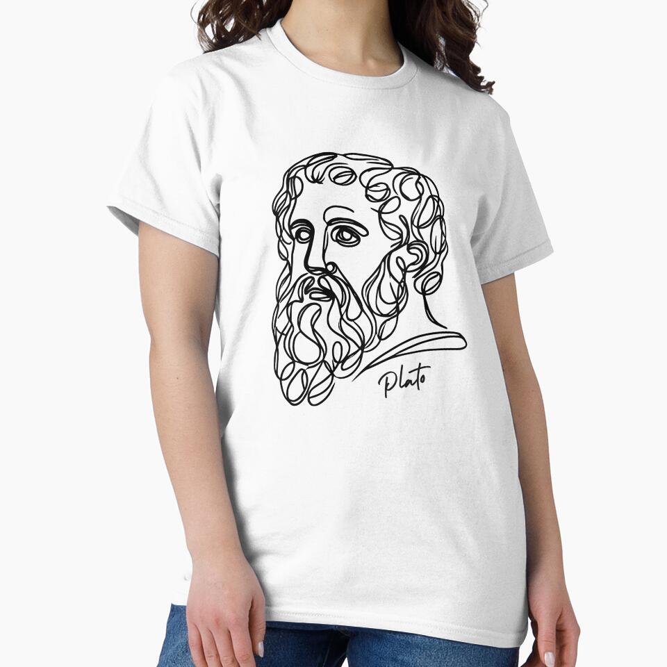 Minimalist Plato (with name) by serendipitouspicks
