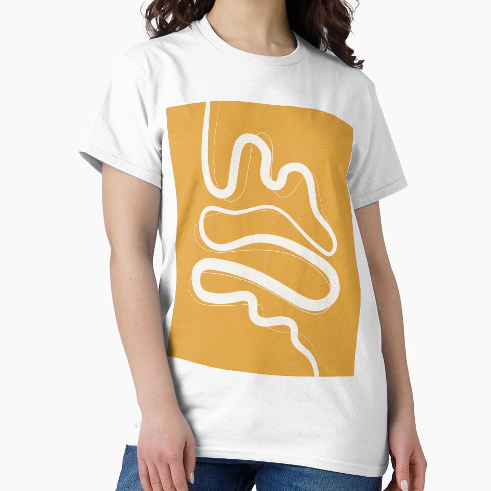 Minimalist Abstract Line Art 07-03 by PAPER MOON art & design