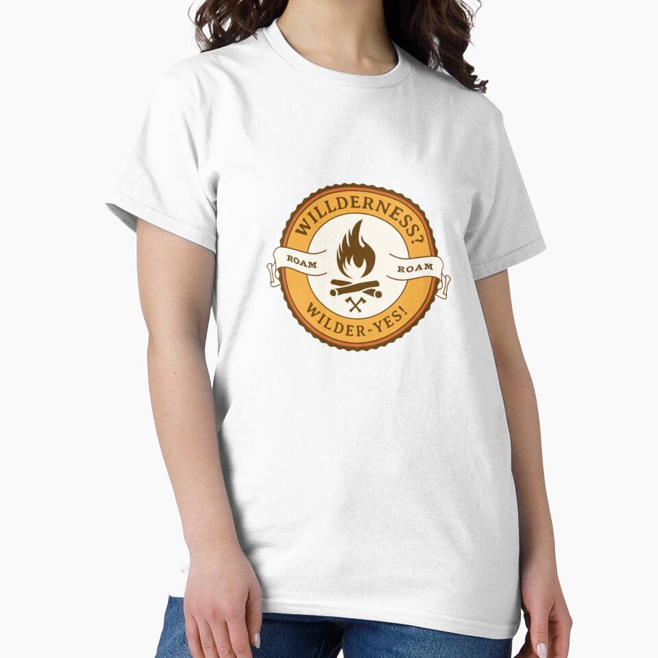 Willderness? Wilder-yes! | T-Shirt, Sticker by NicolasGlowArt