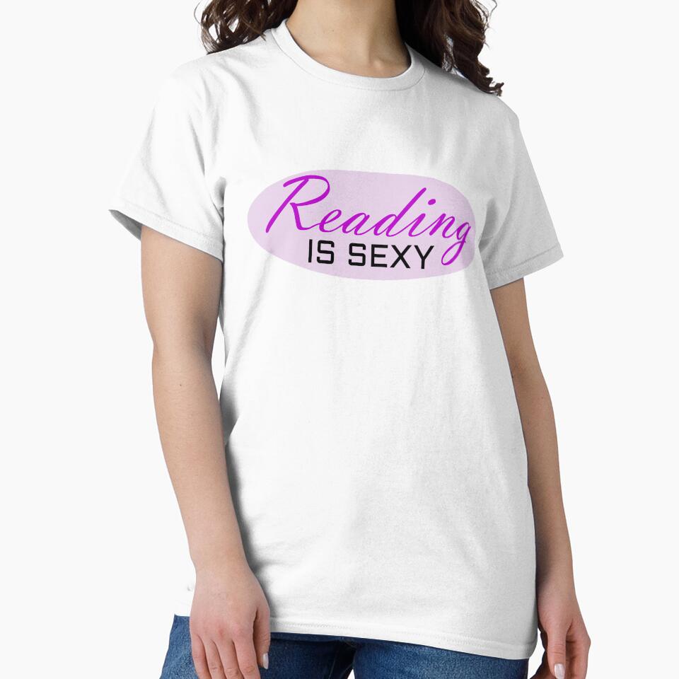 Reading is Sexy (Purple) by Cosmic Cutenesss