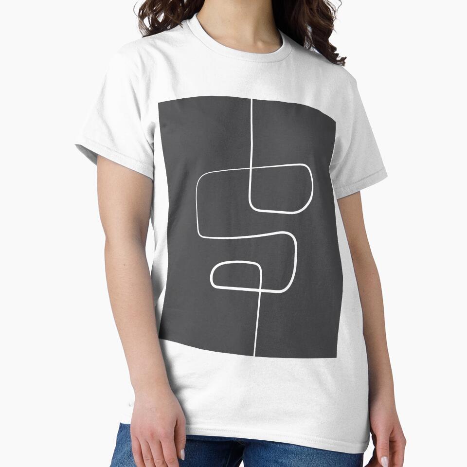 Minimalist Abstract Line Art 04-01 by PAPER MOON art & design