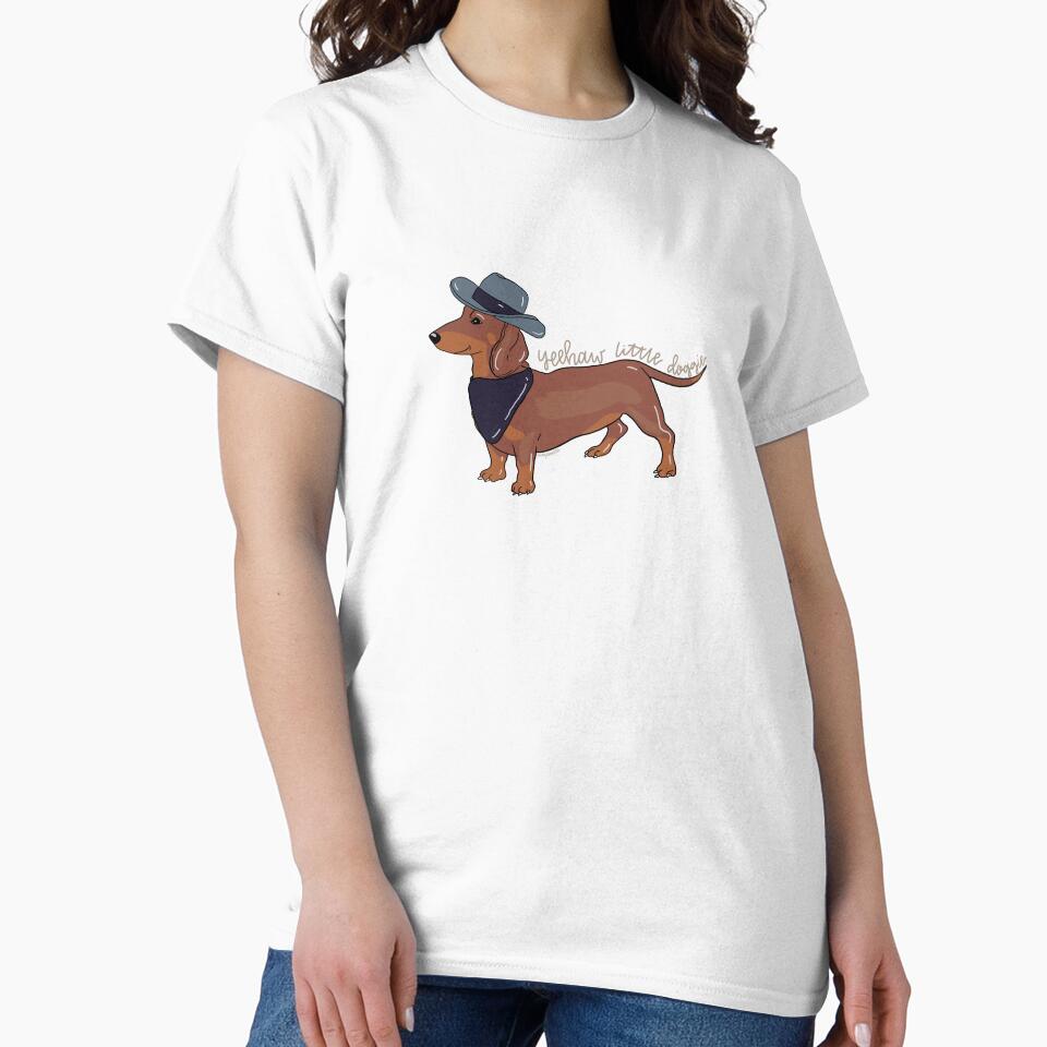 Yeehaw Little Doggie by mbstickerco20