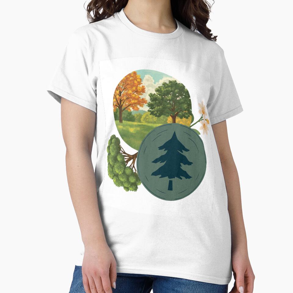 Nature vibes with forest by Trendora Havlais Unisex
