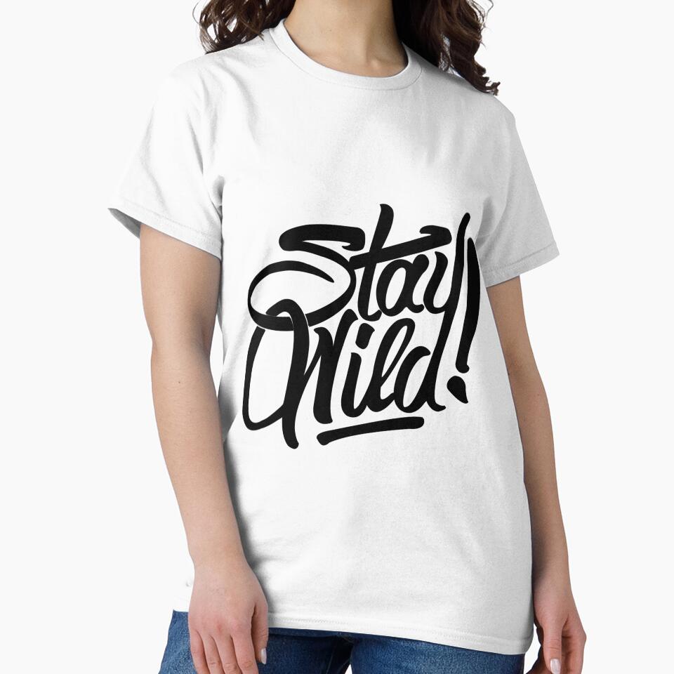 Stay wild by Clumsy Prints
