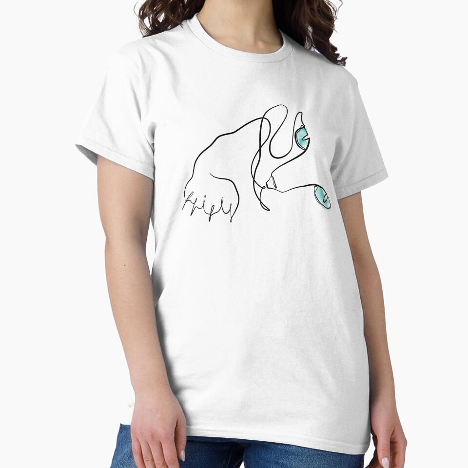 Line art of Cat in one line by evk-art