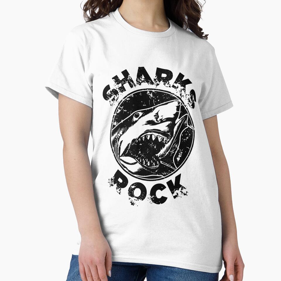 Sharks Rock Shark Lover by jaygo