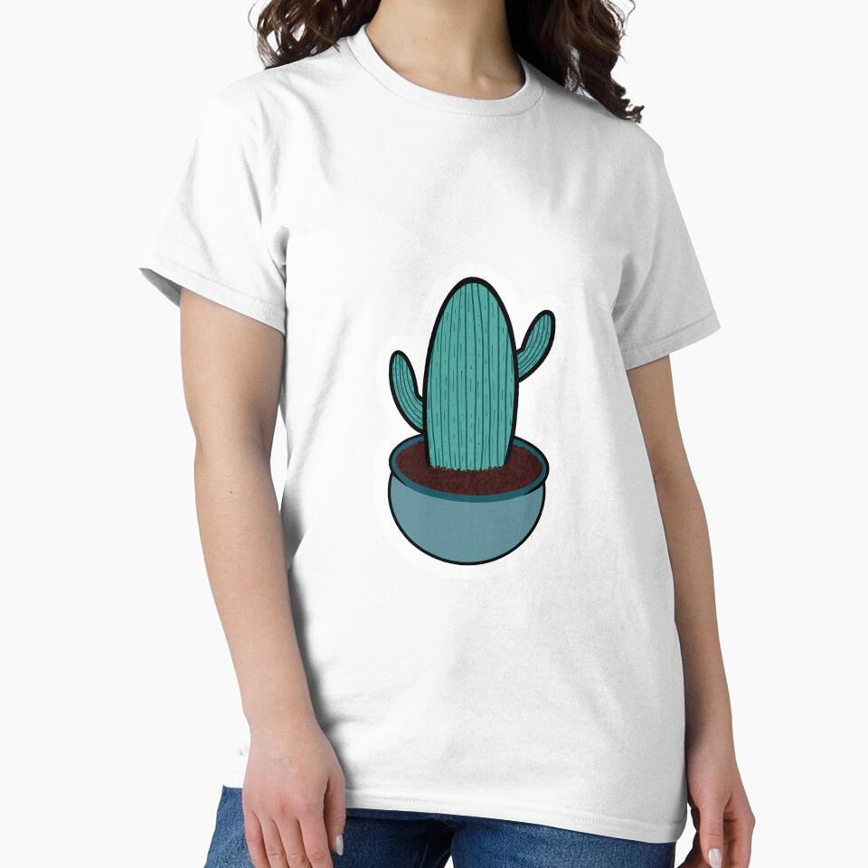 Cactus Sticker by Marianna's Meraki