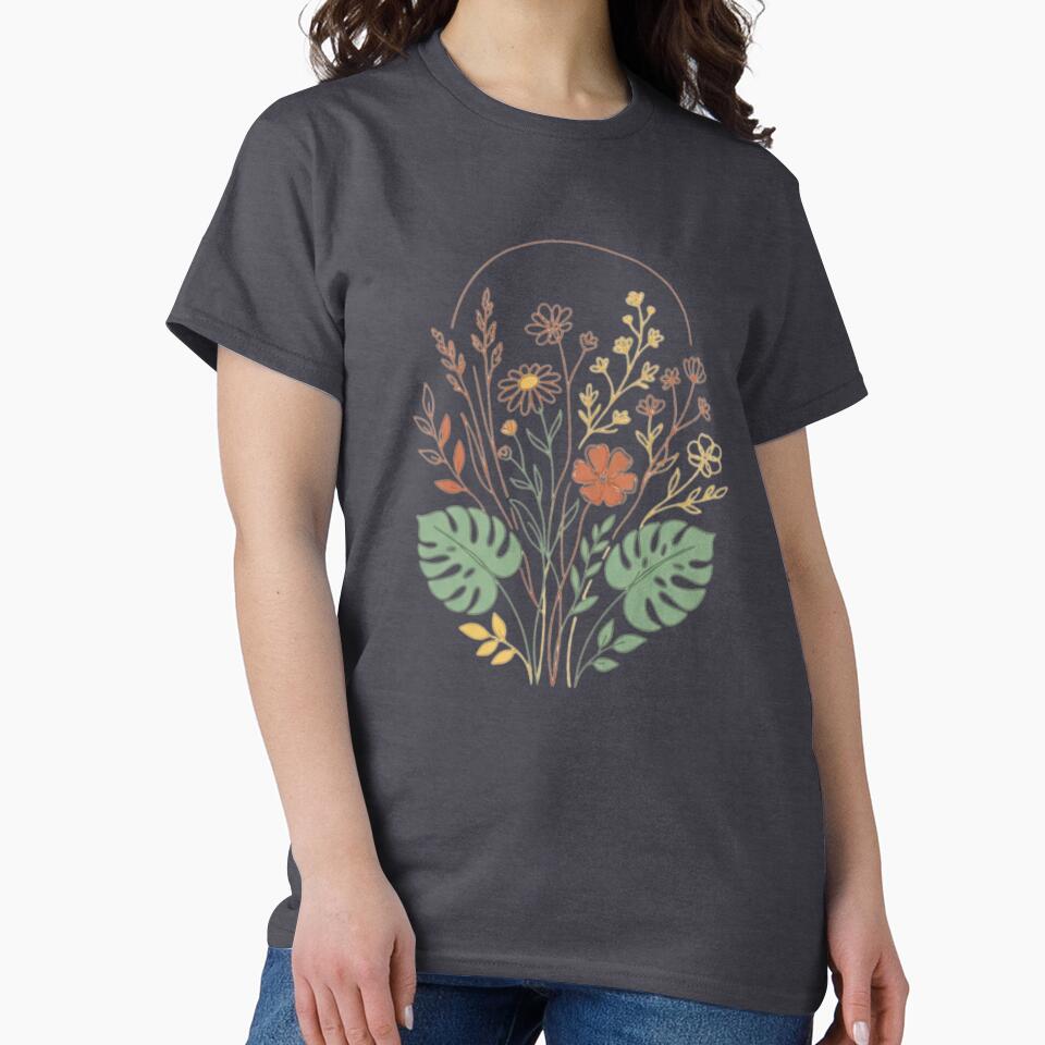 Minimalist Boho Botanical Line by yanderedev