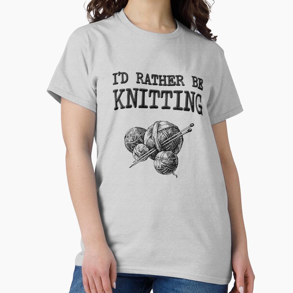 I'd Rather Be Knitting by stressedrodent