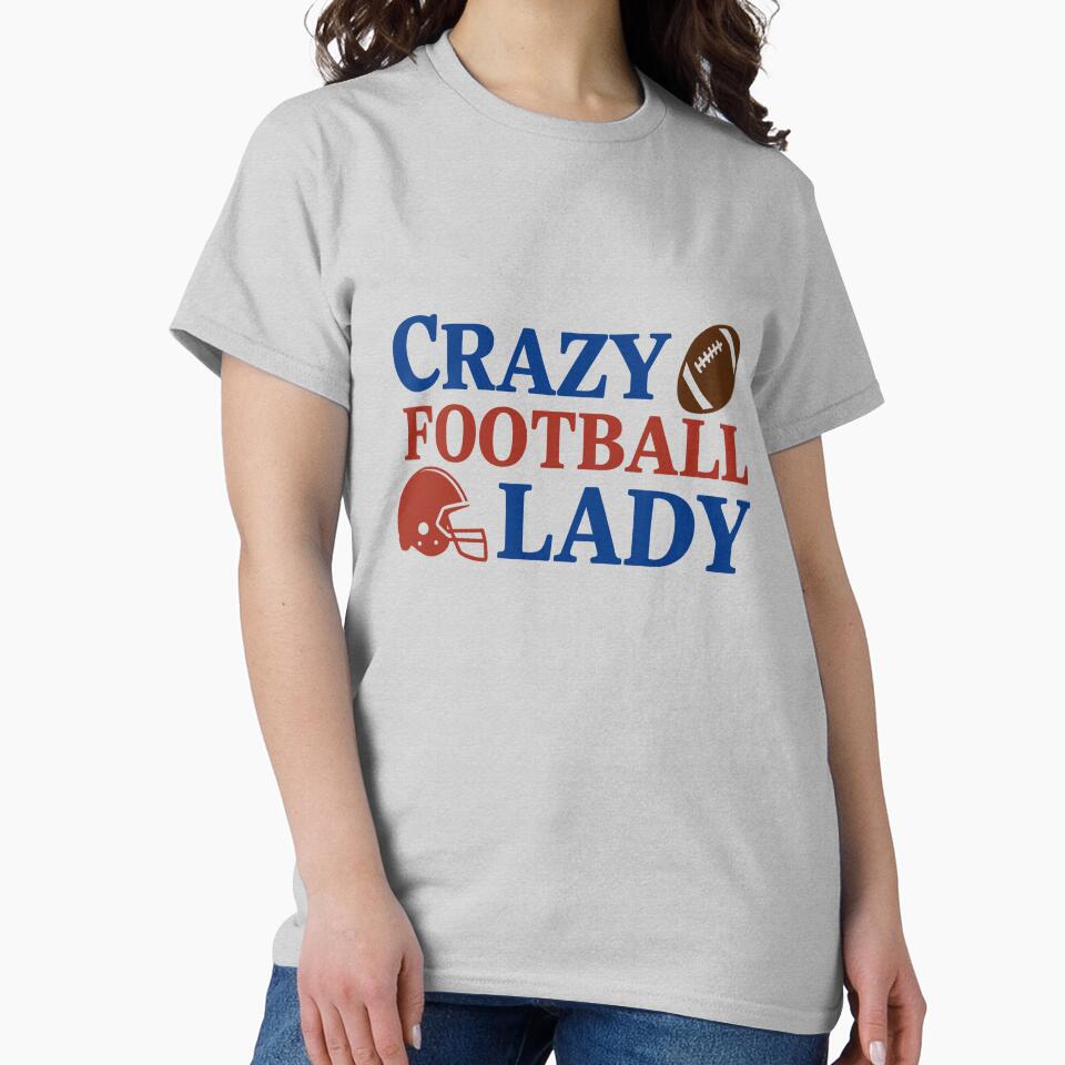 Crazy Football Lady by theartfulaspie