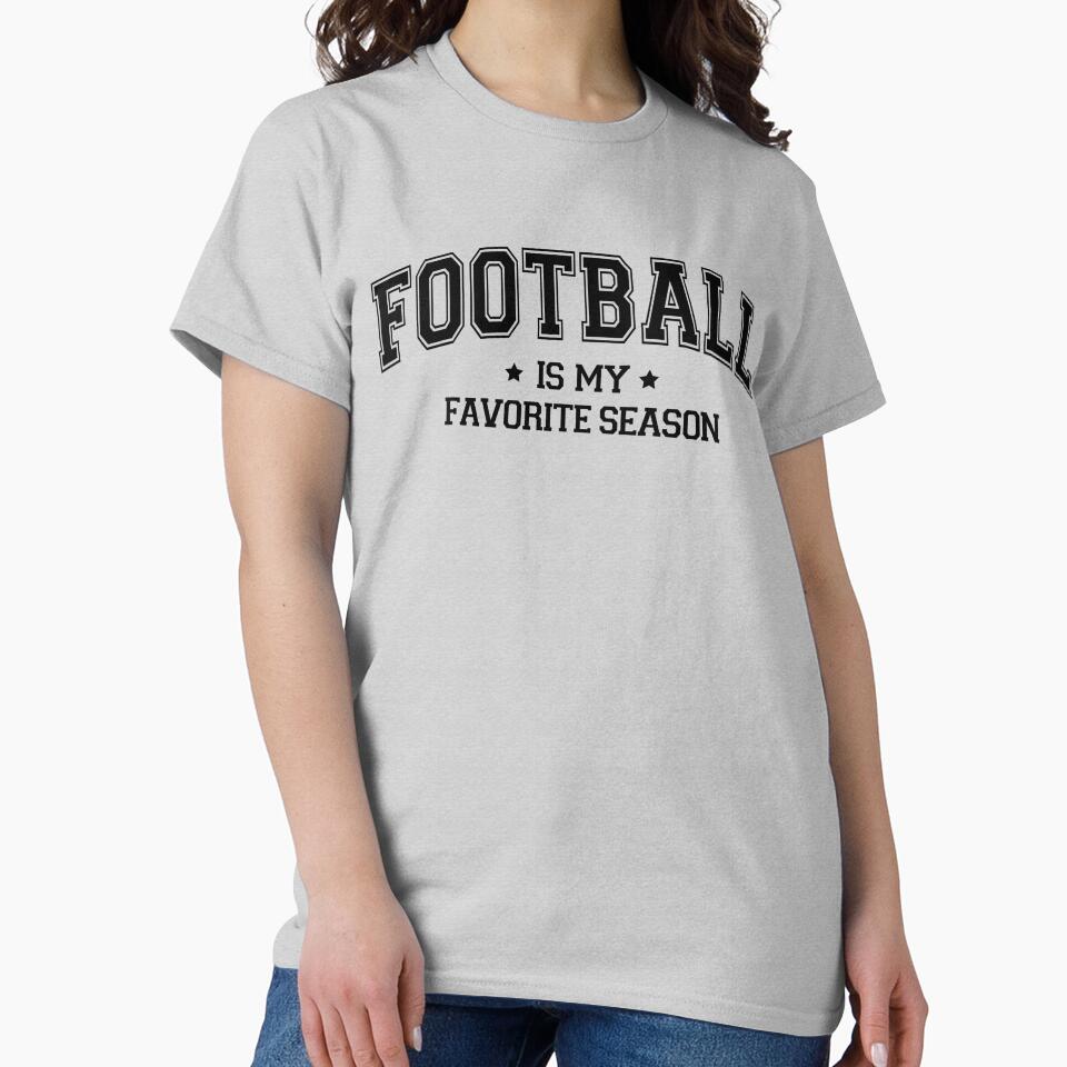Football is my Favorite Season Touchdown Quarterback by ArtMeetsPizza
