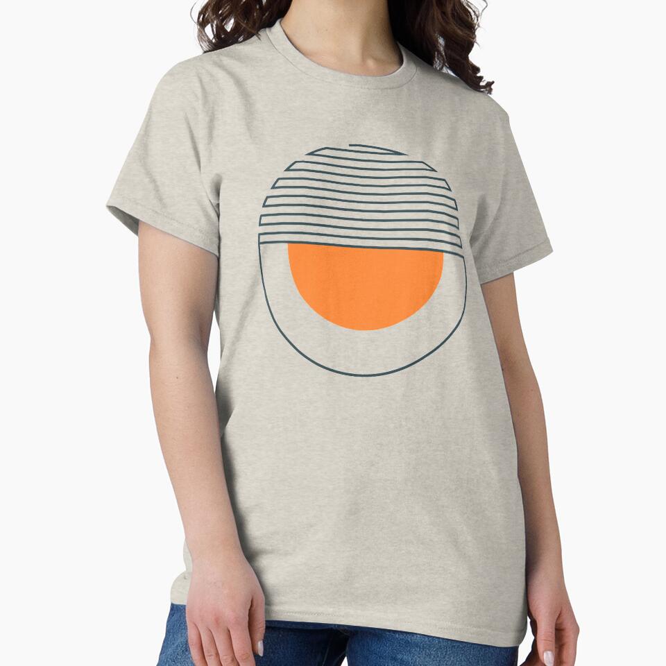 Sunset in Reverse, Minimalist Art, Simple Art by bluesky26