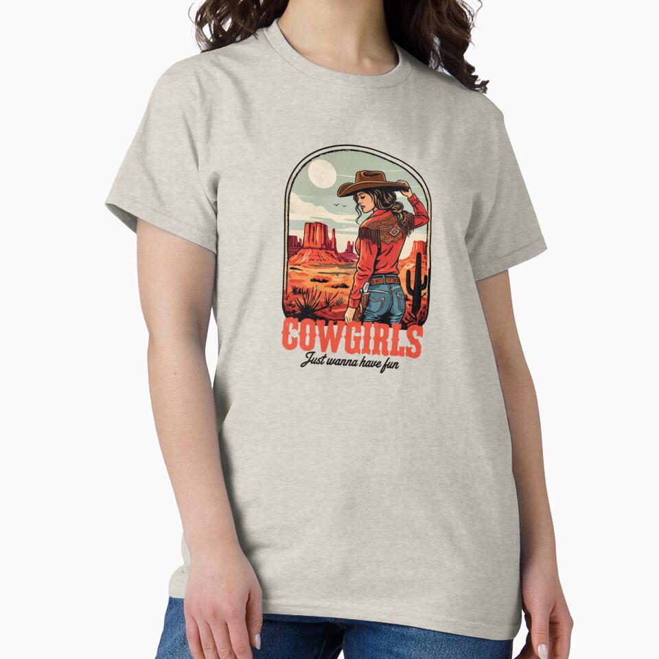 Cowgirl In Red Shirt by Aise06