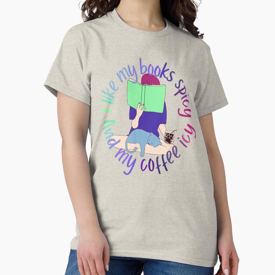 I like my books spicy and my coffee icy by KWZCreates