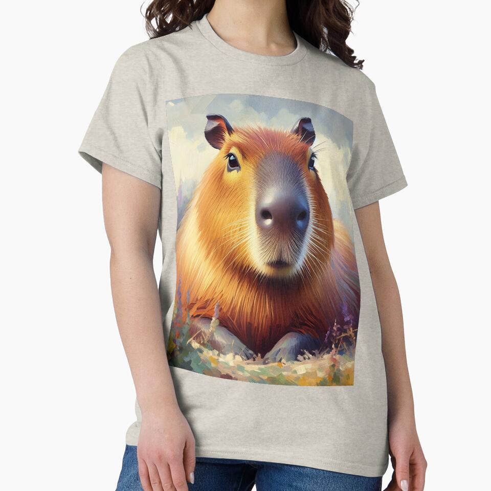 Capybara Art #83 | Capybara Lovers by ksgraphics222
