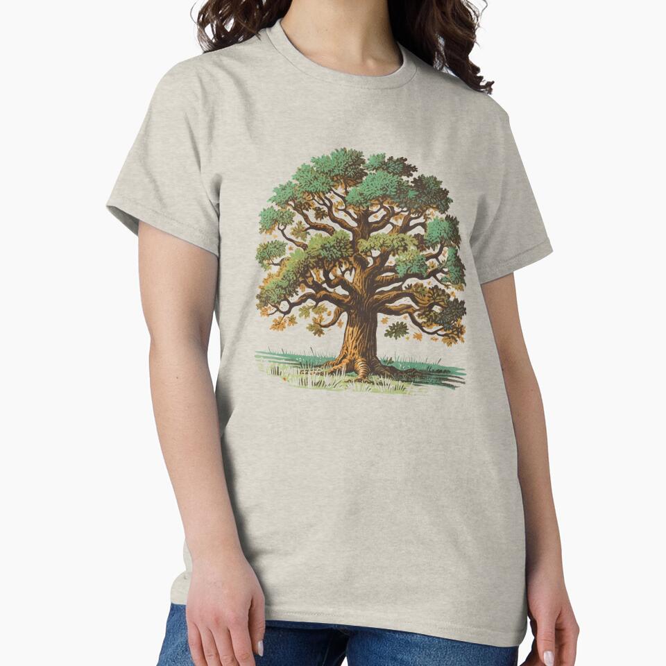 Mighty Oak Tree by FrictionMaxxing Unisex