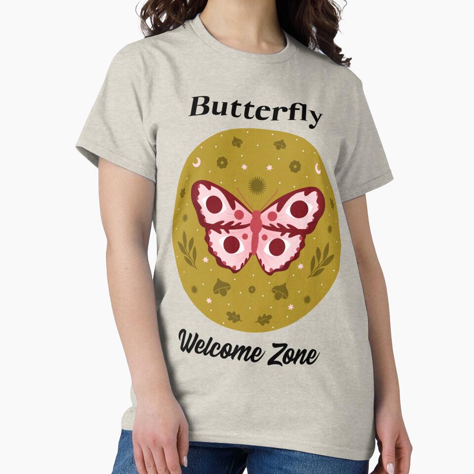 Butterfly Welcome Zone by SarcasticTeez
