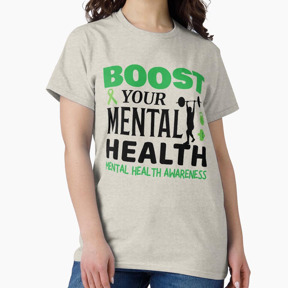 Boost Your Mental Health - Mental Health Awareness by OwlCanvas