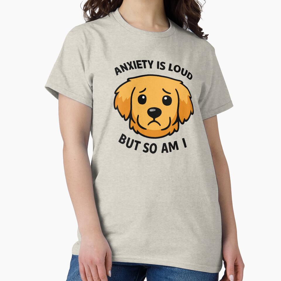 Anxiety Is Loud But So Am I by fadilow
