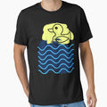 Rubber Ducks Swimming by Vacant-Ditch