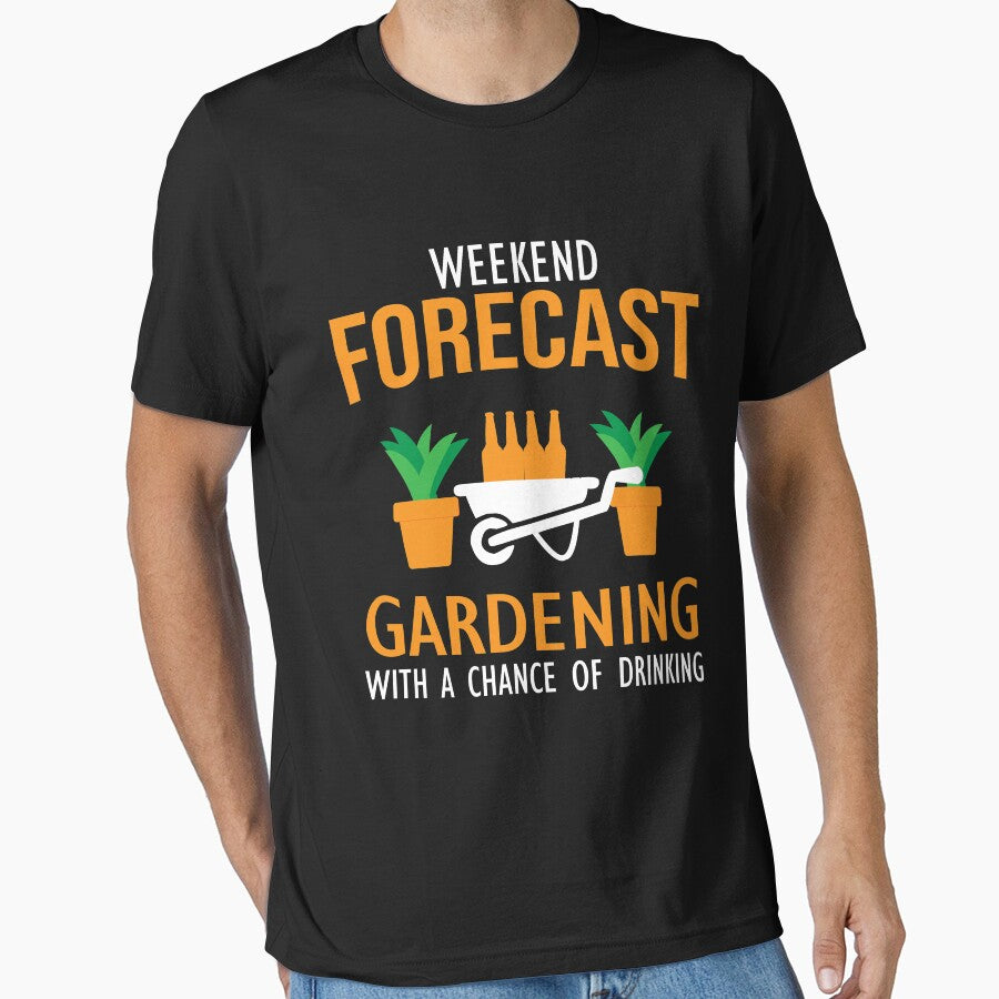 Weekend Forecast Gardening Shirt by 3familyllc