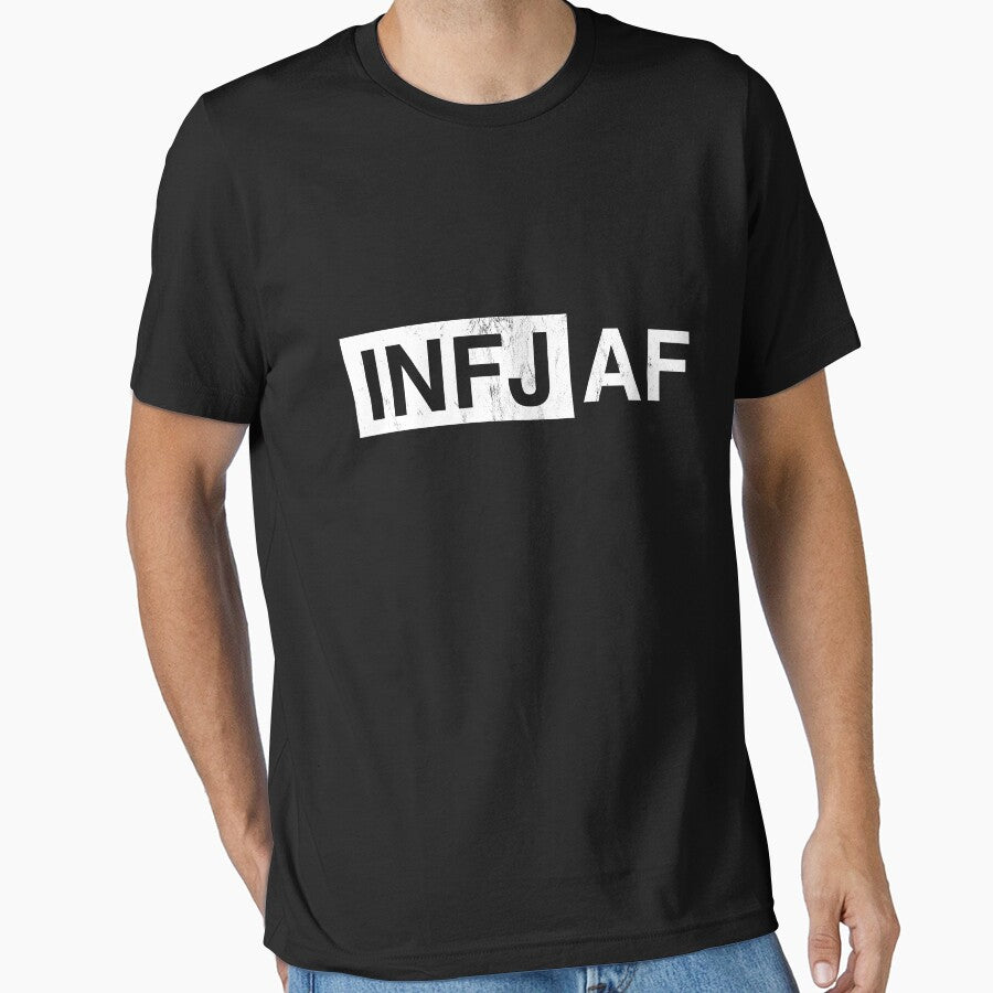 Funny Introvert Infj Af Sarcastic Personality Humor Design by noirty