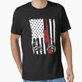 Deer Hunting American Flag by designeclipse