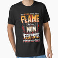 Mom Firefighter American Flag by Delightfully Cynical