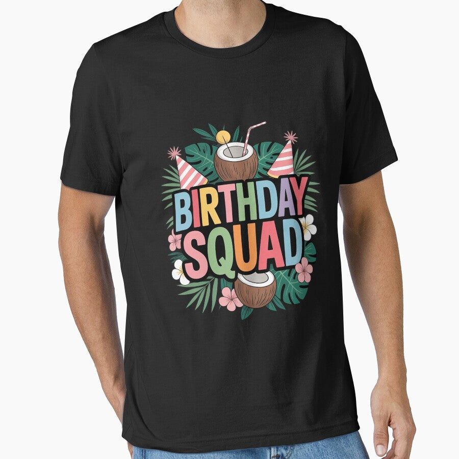 Hawaii Birthday Squad Party Aloha Hawaiian Family by joedavila