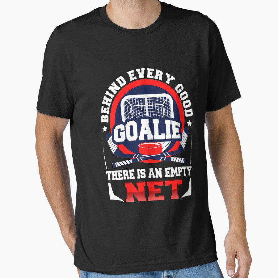 Behind Every Good Goalie There Is An Empty Net Ice Hockey by GunillaBlau
