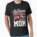 Mothers Day American Football Player Mom Sports Football by ValerieRodrigue