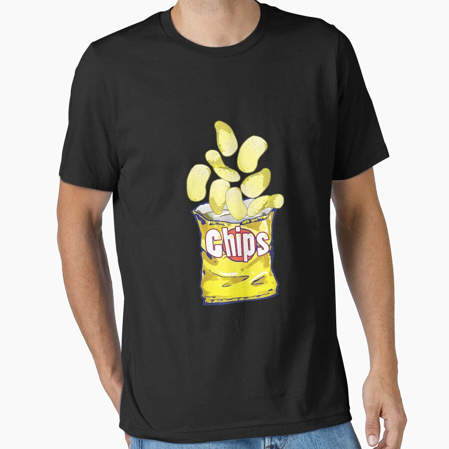 Game Day Potato Chips tshirt by nellieharper