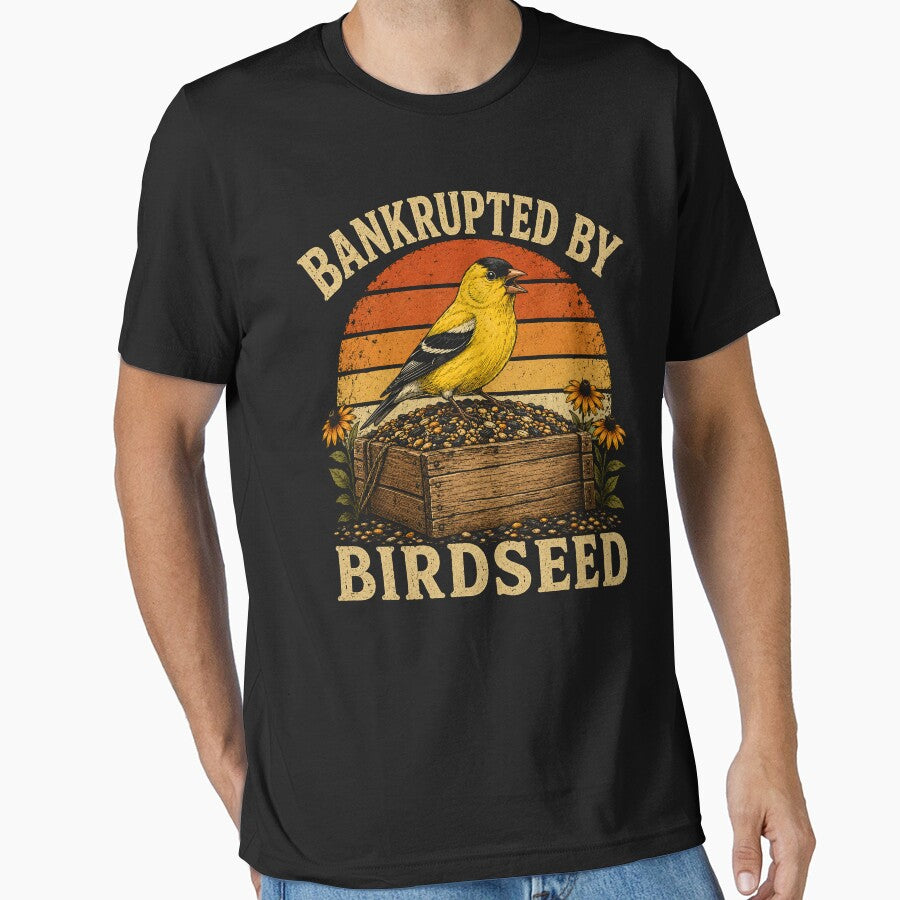 Funny Saying Bankrupted By Birdseed Bird Watching Lover Meme by will freed18