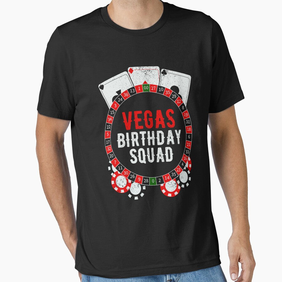 Vegas Birthday Squad For Las Vegas Birthday Party Matching Group by JokeGysen