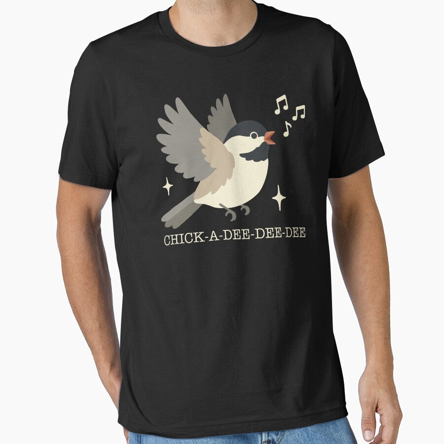 Chick A Dee Dee Dee Cute Chickadee Bird by FreshVibe Prints